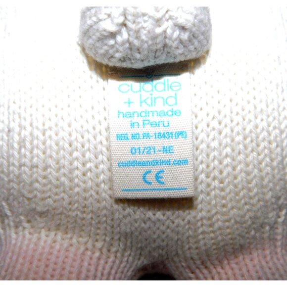 Harlow The Swan Plush Cuddle + Kind Stuffed Animal Hand Knit Doll 20" Peru - Picture 6 of 7